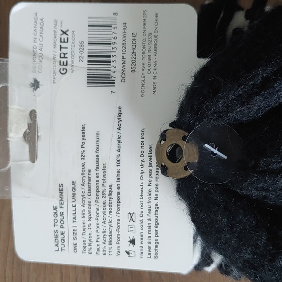 Pick-A-Pom Winter Toque  NWT - Picture 4 of 4